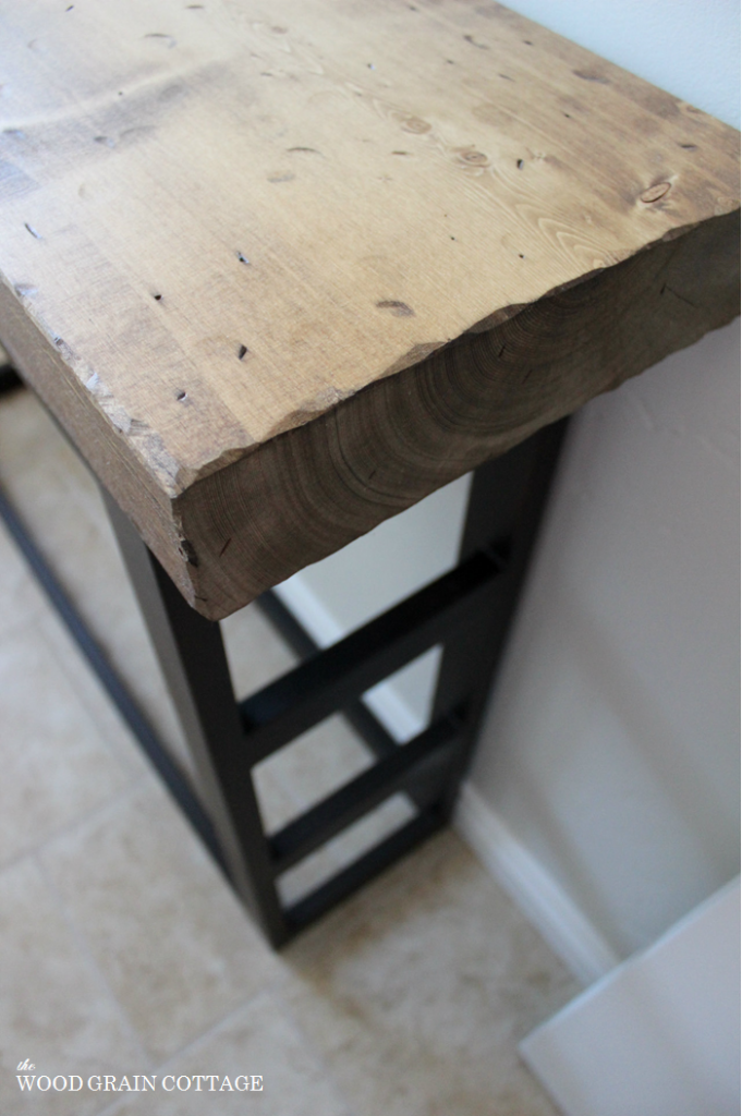 DIY Pottery Barn Inspired Side Table | The Wood Grain Cottage
