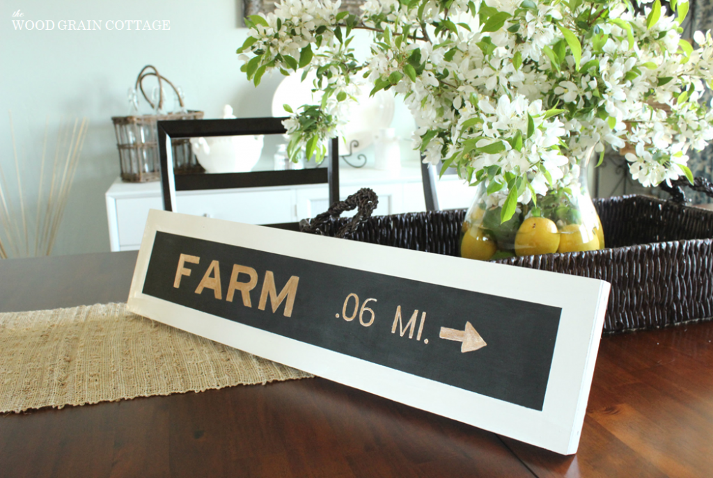 DIY Pottery Barn Sign | The Wood Grain Cottage