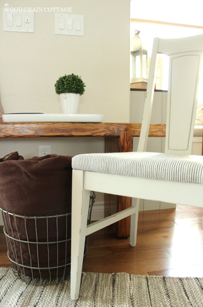 $3 Thrift Store Chair by The Wood Grain Cottage