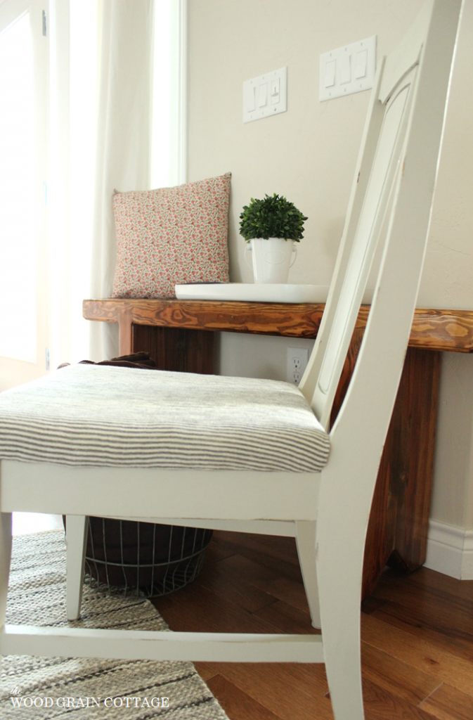 $3 Thrift Store Chair by The Wood Grain Cottage