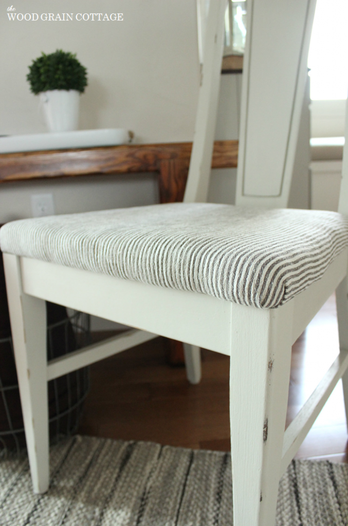 $3 Thrift Store Chair by The Wood Grain Cottage