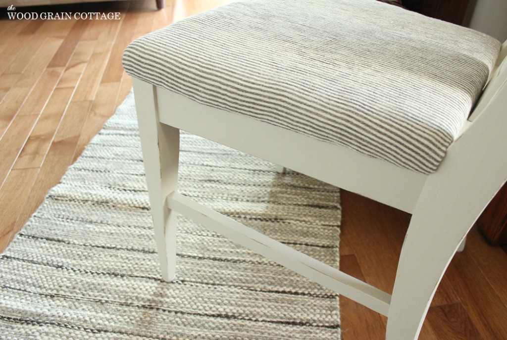 $3 Thrift Store Chair by The Wood Grain Cottage