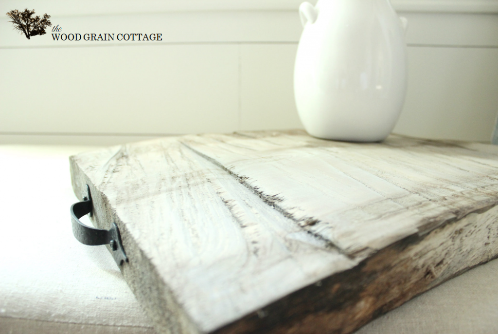 Weathered Wood Tray | The Wood Grain Cottage