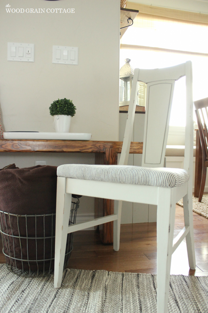 $3 Thrift Store Chair by The Wood Grain Cottage