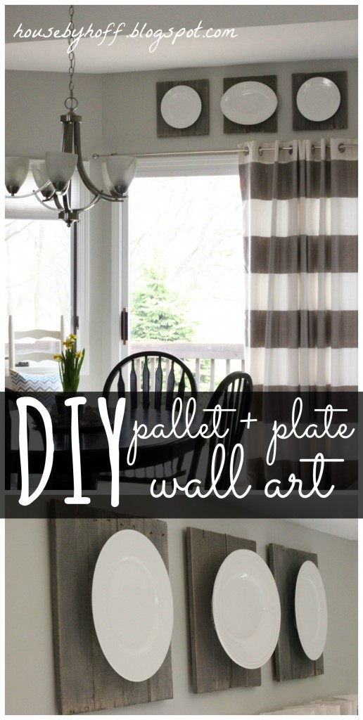 Pallet + Plate Art  | House By Hoff