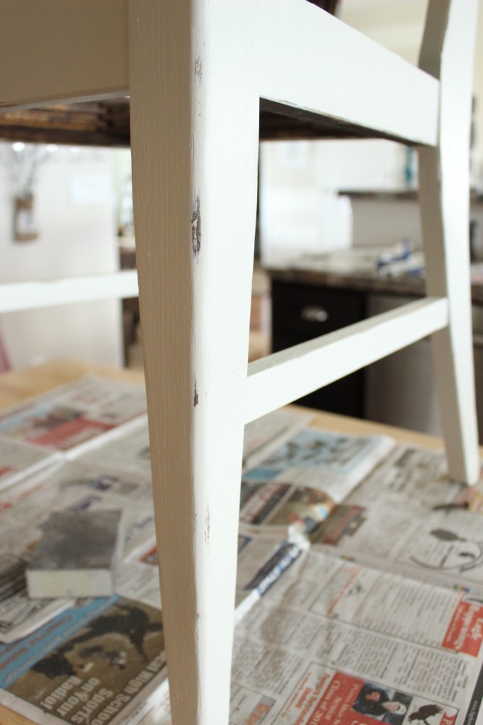 $3 Thrift Store Chair | The Wood Grain Cottage