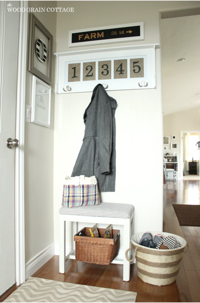 Mudroom After | The Wood Grain Cottage