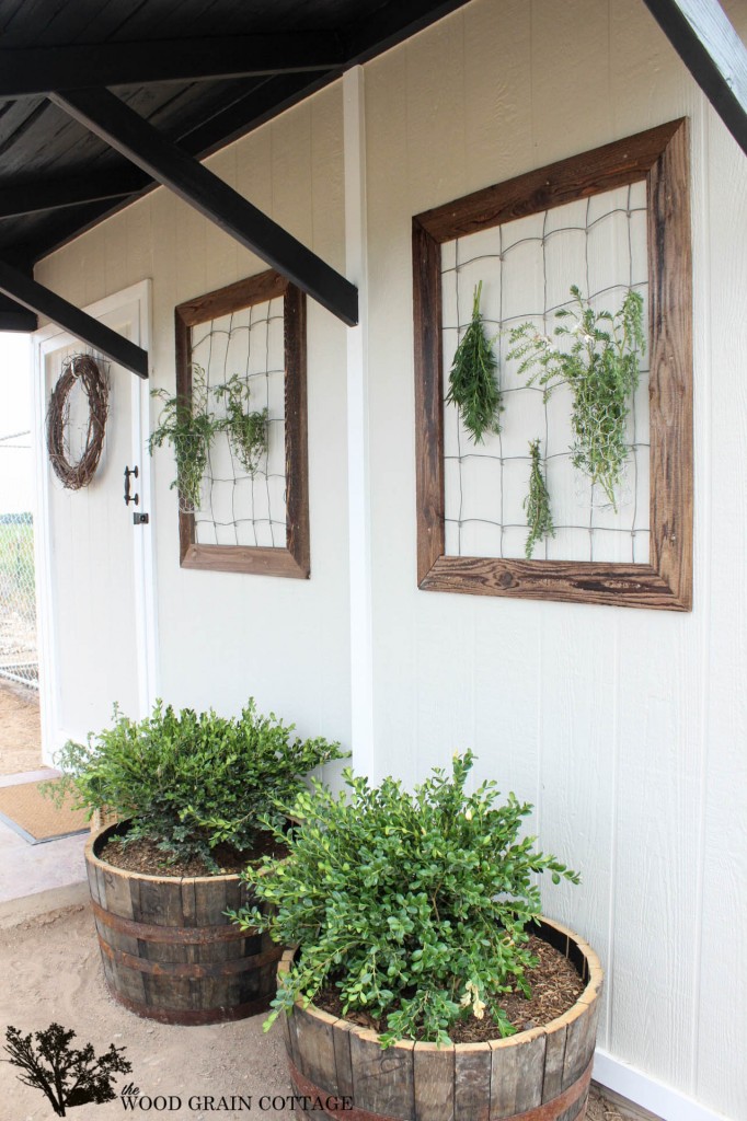 Shed Makeover by The Wood Grain Cottage