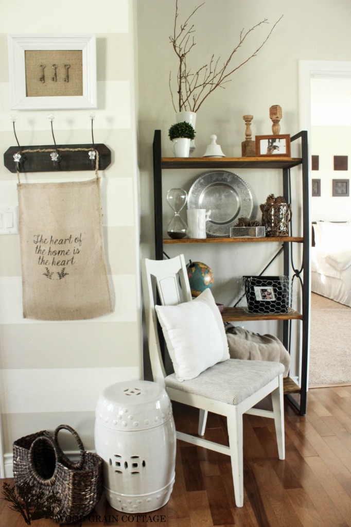 Living Room Shelving by The Wood Grain Cottage