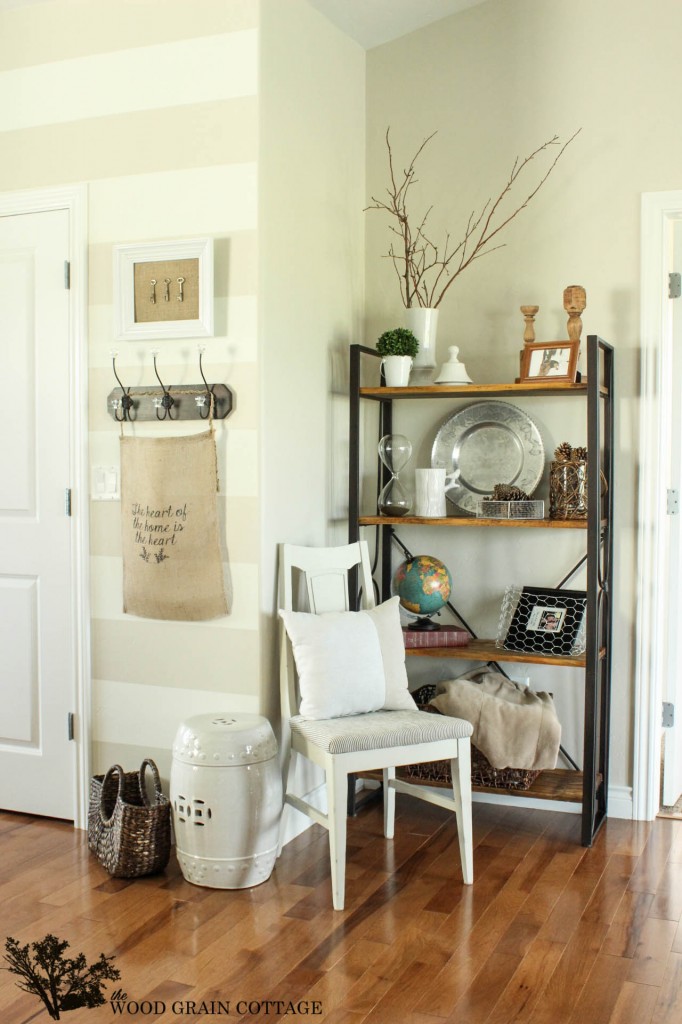 Living Room Shelving by The Wood Grain Cottage