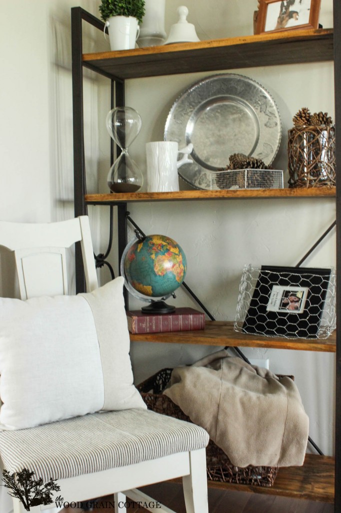 Living Room Shelving by The Wood Grain Cottage