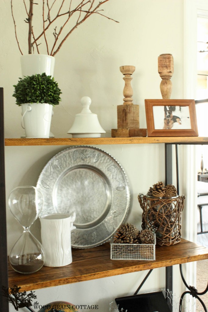 Living Room Shelving by The Wood Grain Cottage