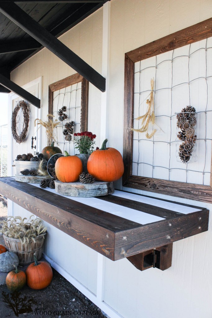 Fold Up Potting Bench by The Wood Grain Cottage