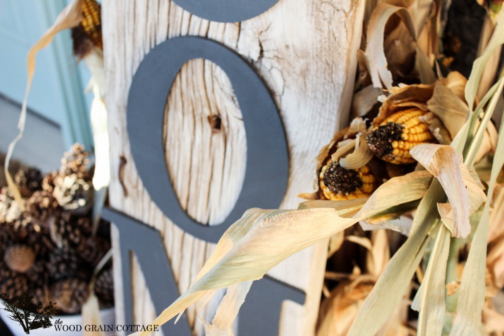 HUGE DIY Welcome Sign by The Wood Grain Cottage