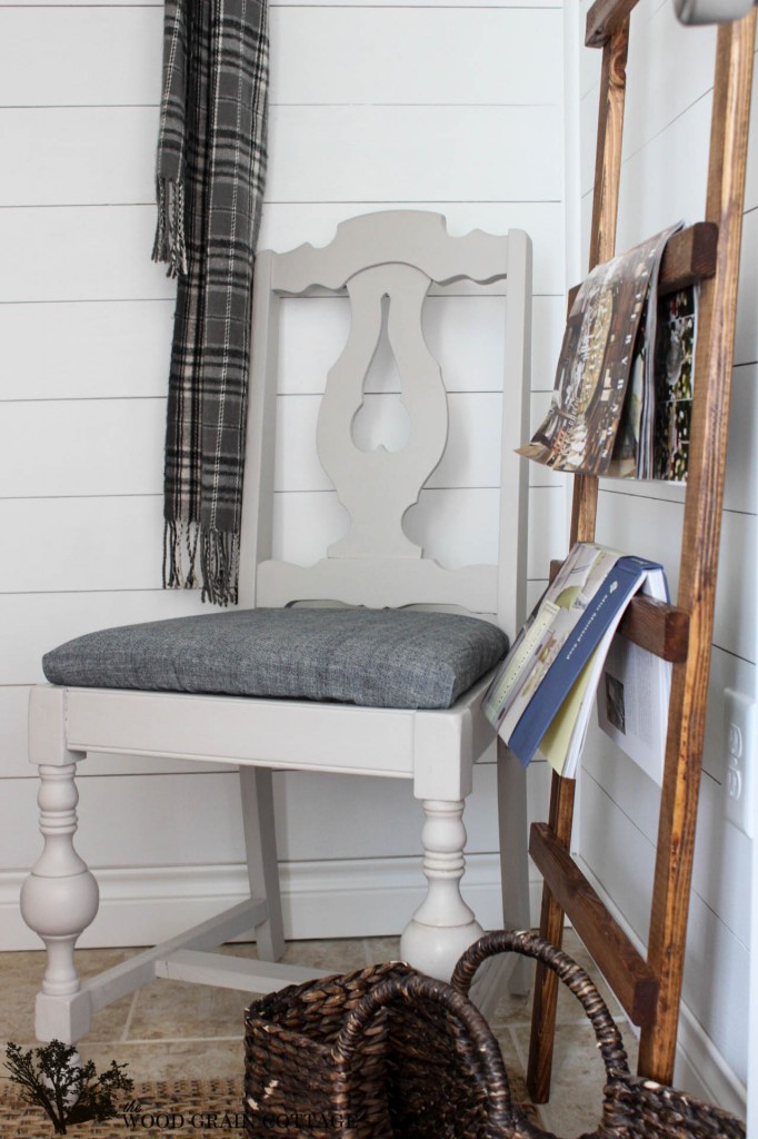 Side Chair Makeover by The Wood Grain Cottage