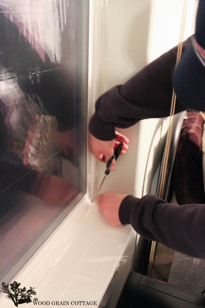 How To Install Window Insulator Kits The Wood Grain Cottage