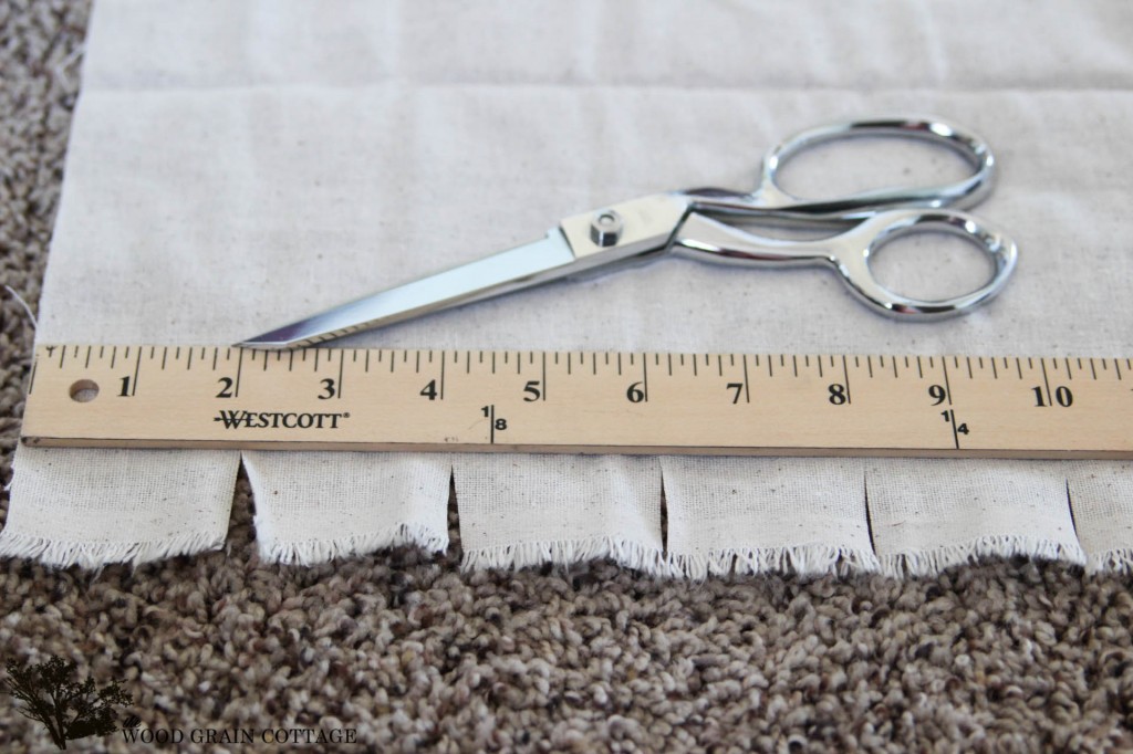 How To Make Fabric Rosette's by The Wood Grain Cottage