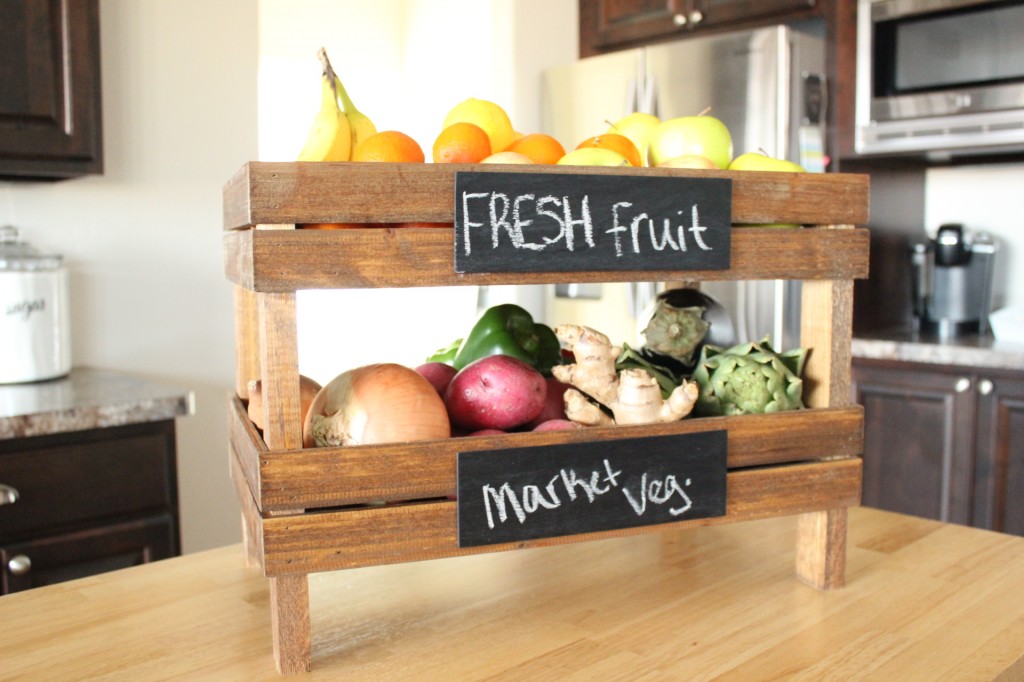 DIY Stackable Fruit Crates by The Wood Grain Cottage