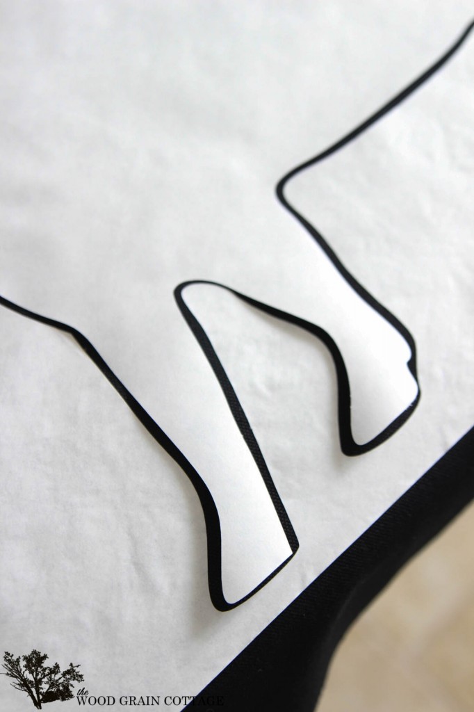 DIY Beef Butcher Guide Canvas by The Wood Grain Cottage