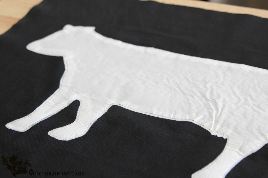 DIY Beef Butcher Guide Canvas by The Wood Grain Cottage