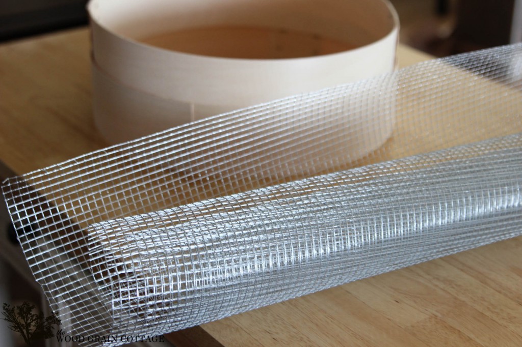 Knock Off Grain Sieve Light Fixture by The Wood Grain Cottage