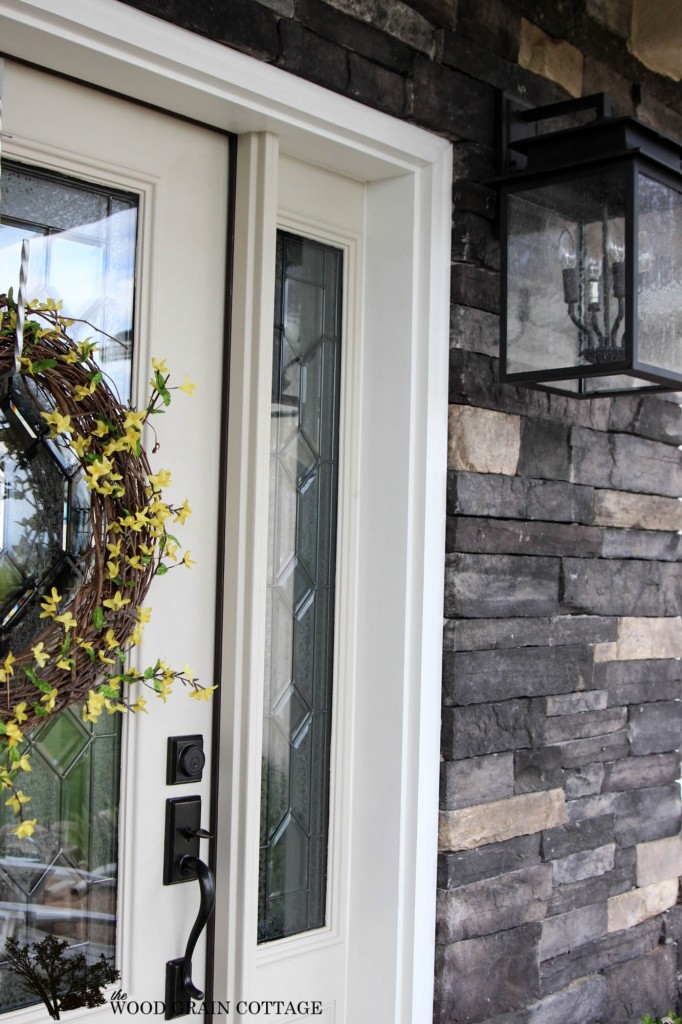 Front Porch Lantern Light by The Wood Grain Cottage