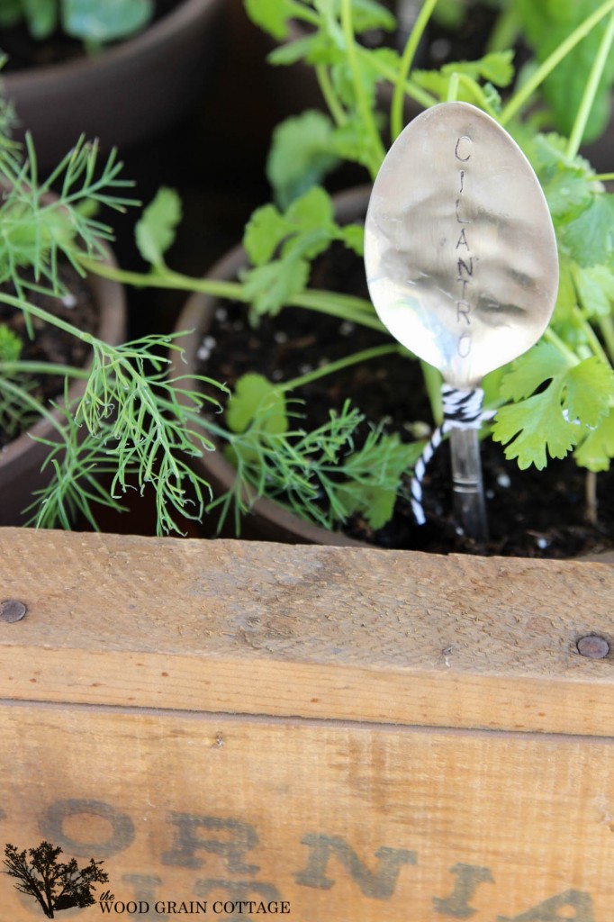 Fruit Crate Herb Garden by The Wood Grain Cottage-12