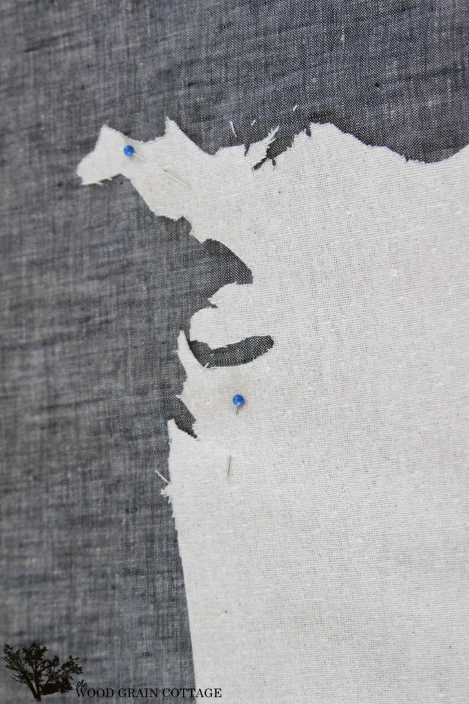 DIY United States Pillow by The Wood Grain Cottage