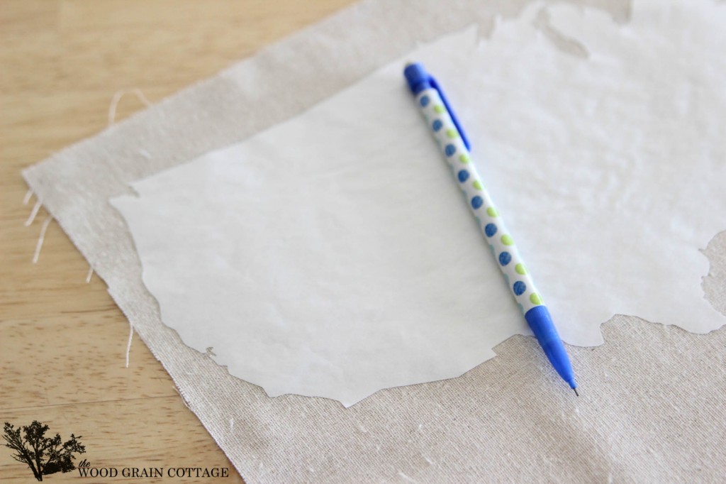 DIY United States Pillow by The Wood Grain Cottage