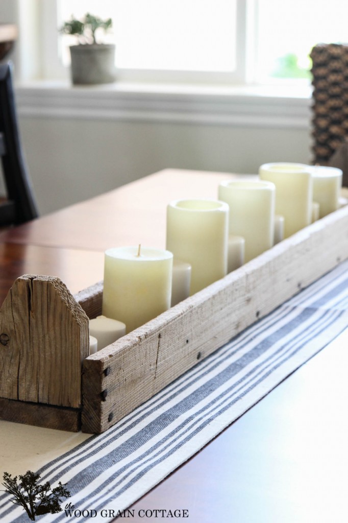 Easy Chicken Feeder Centerpiece by The Wood Grain Cottage