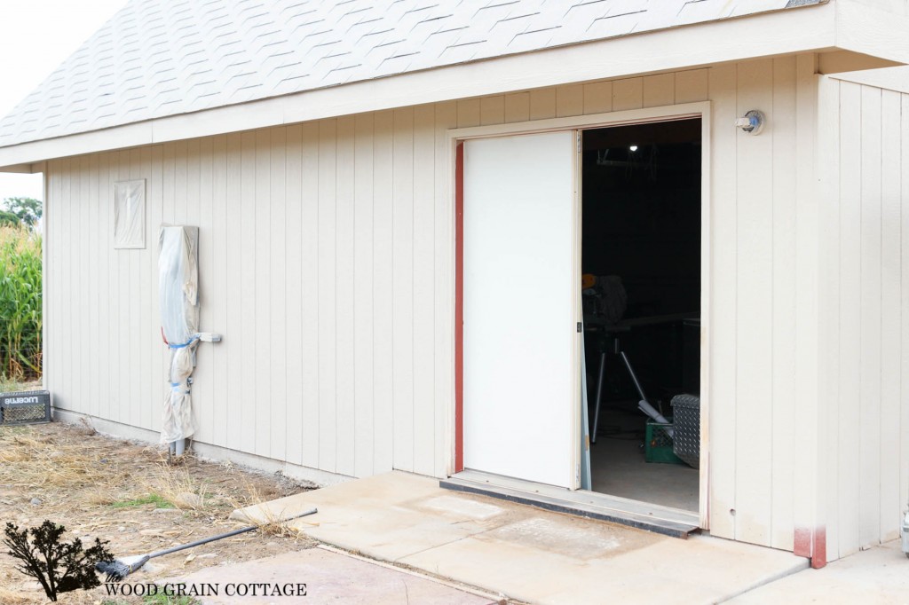 Garage Makeover by The Wood Grain Cottage