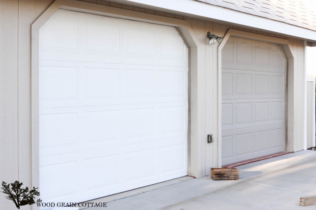 Garage Makeover by The Wood Grain Cottag