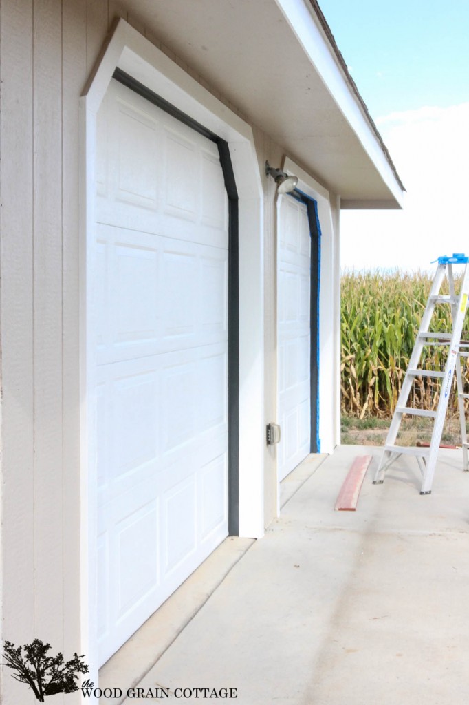 Garage Makeover by The Wood Grain Cottage