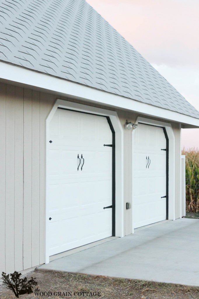 Garage Makeover by The Wood Grain Cottage