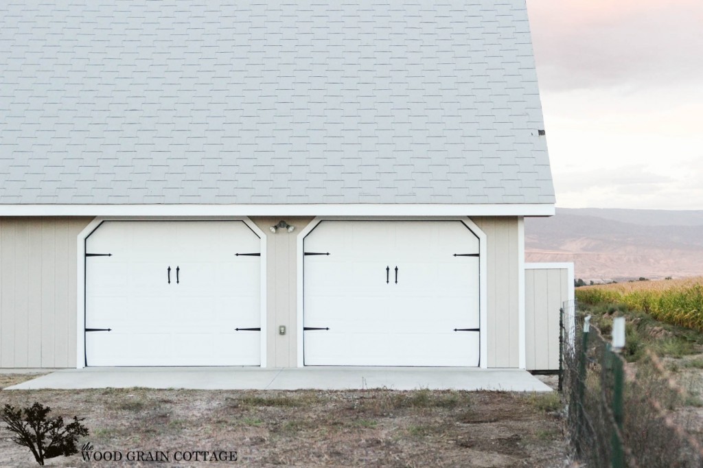 Garage Makeover by The Wood Grain Cottage