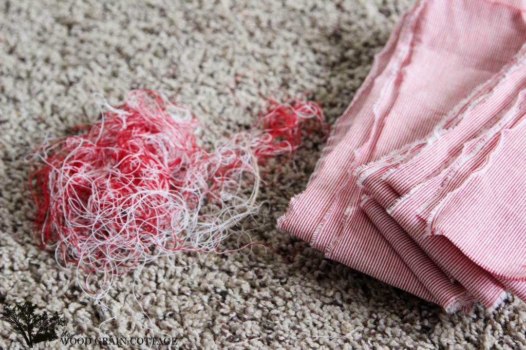 How To Make Ribbon From Fabric The Wood Grain Cottage