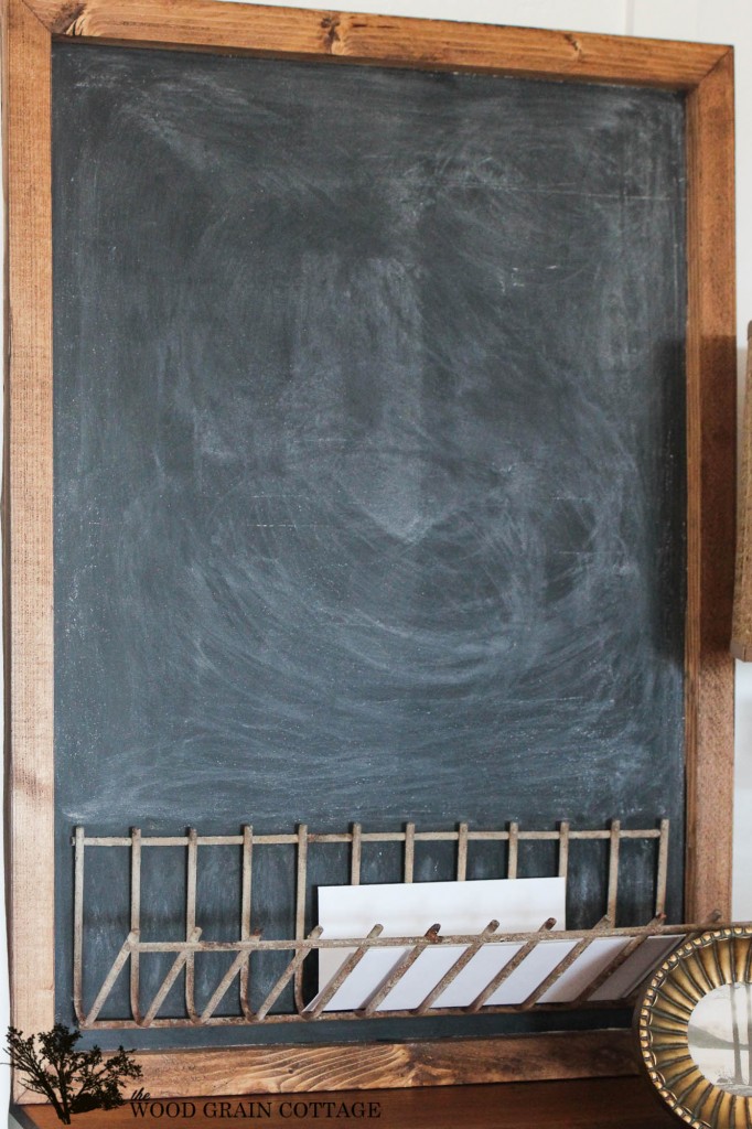 Chalkboard Organizer by The Wood Grain Cottage