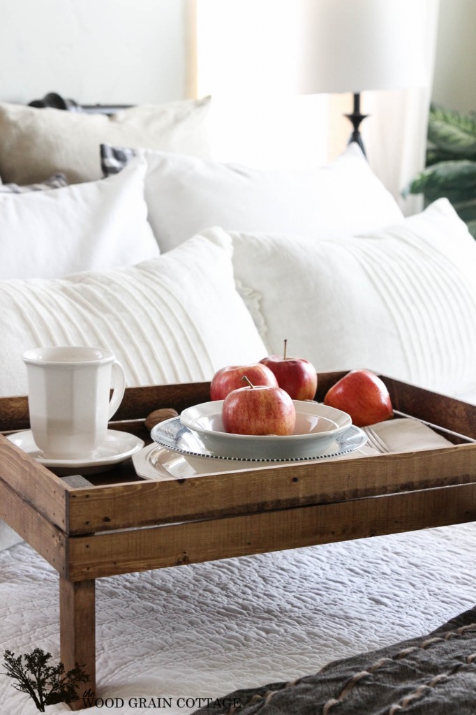 Breakfast In Bed Tray by The Wood Grain Cottage