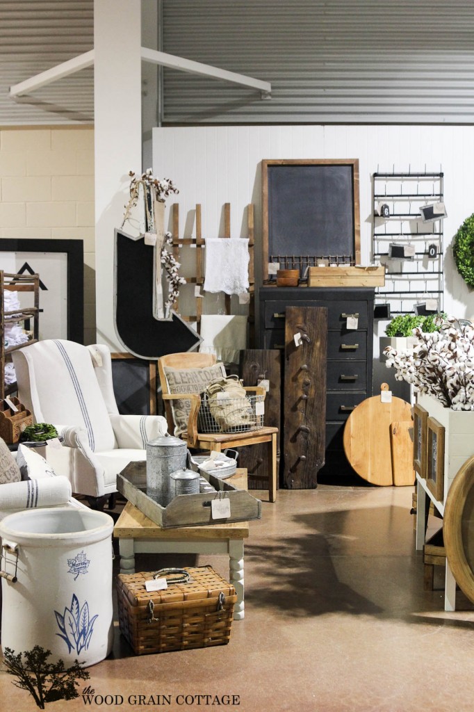 Recap of The Vintage Whites Market by The Wood Grain Cottage