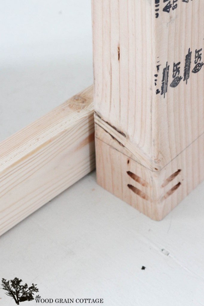 DIY Shipping Counter The Wood Grain Cottage