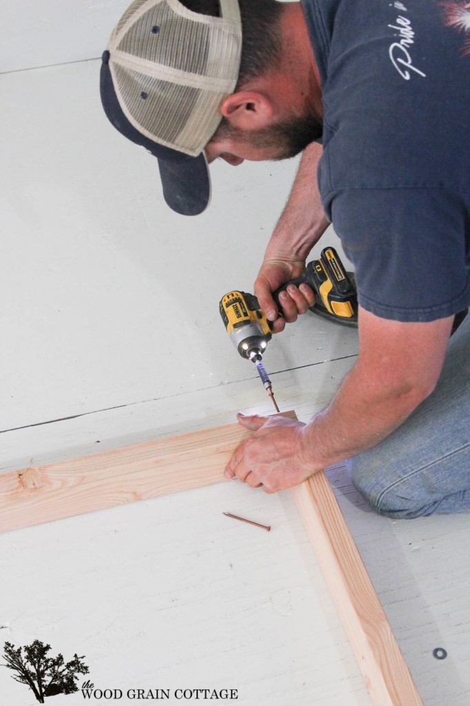 How To Build Shipping Counters. Full tutorial by The Wood Grain Cottage