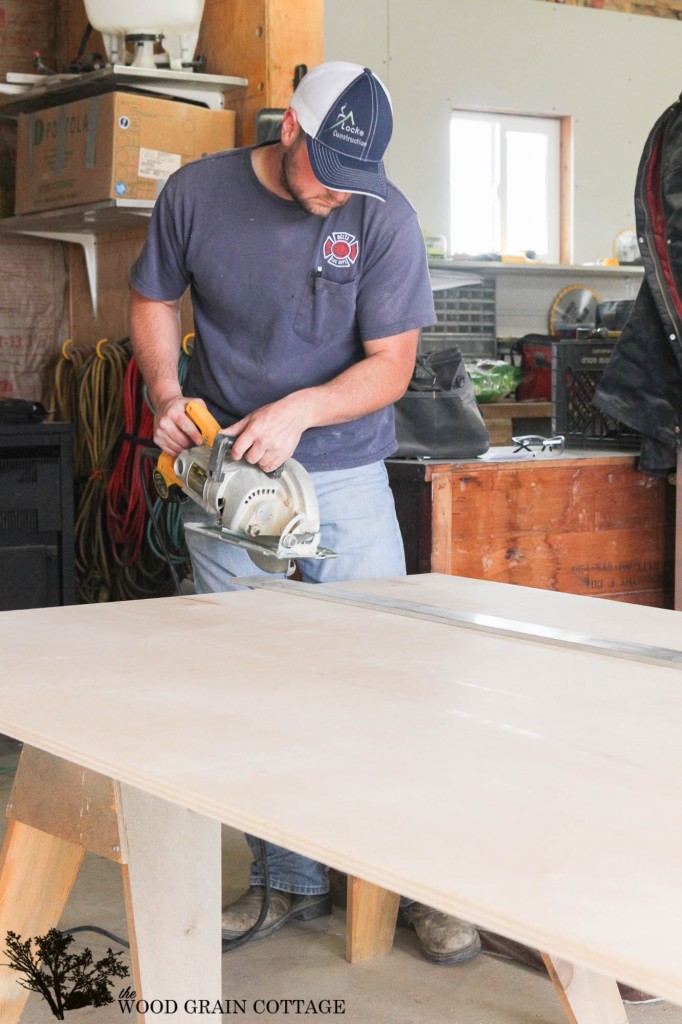 How To Build Shipping Counters. Full tutorial by The Wood Grain Cottage