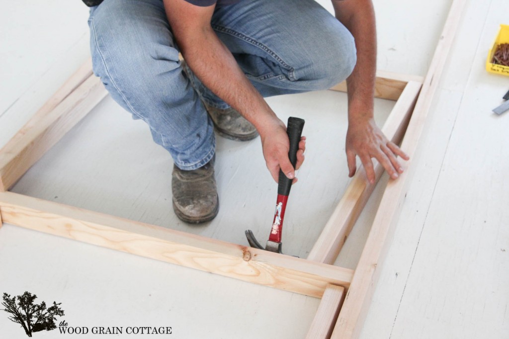 How To Build Shipping Counters. Full tutorial by The Wood Grain Cottage