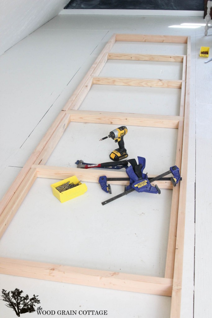 How To Build Shipping Counters. Full tutorial by The Wood Grain Cottage