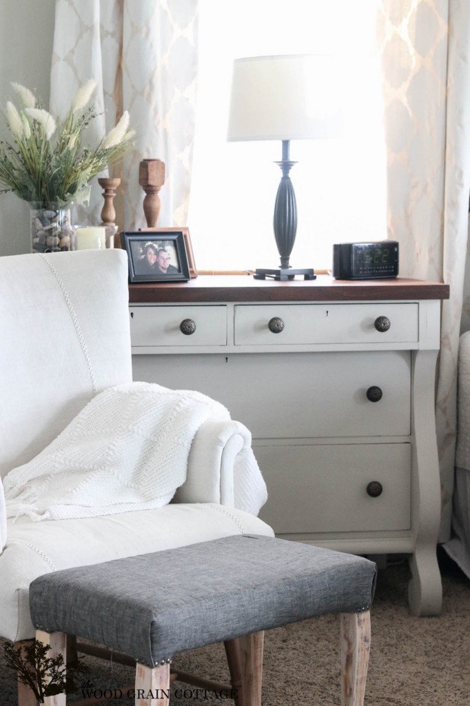 Master Bedroom Dresser Makeover by The Wood Grain Cottage