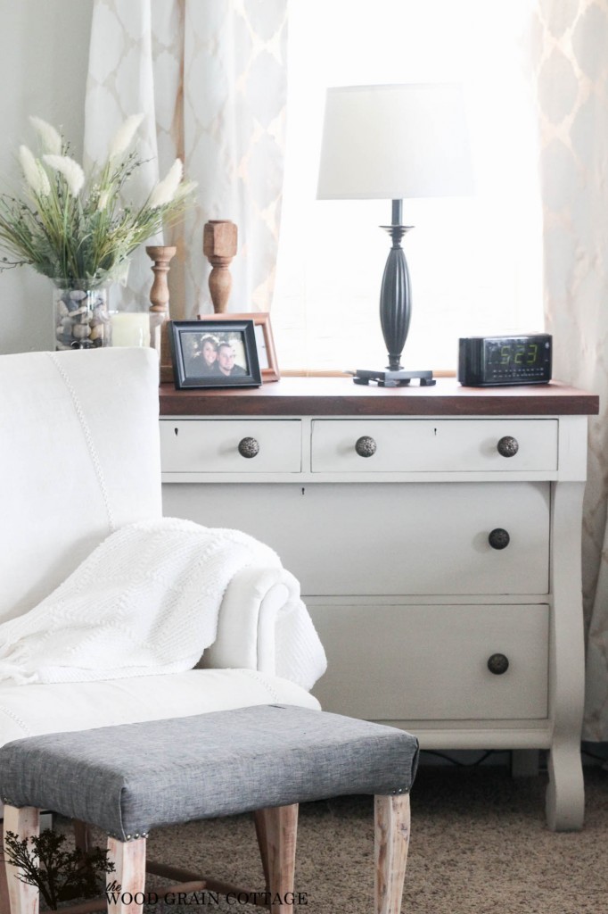 Master Bedroom Dresser Makeover by The Wood Grain Cottage