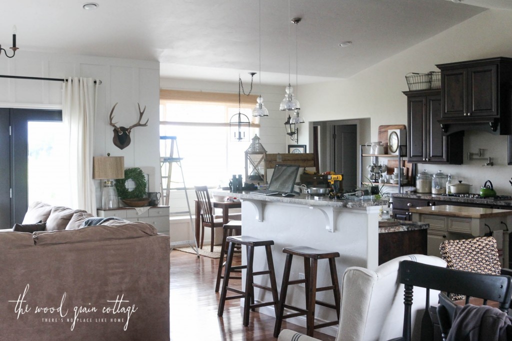 The Messy Home Tour by The Wood Grain Cottage 