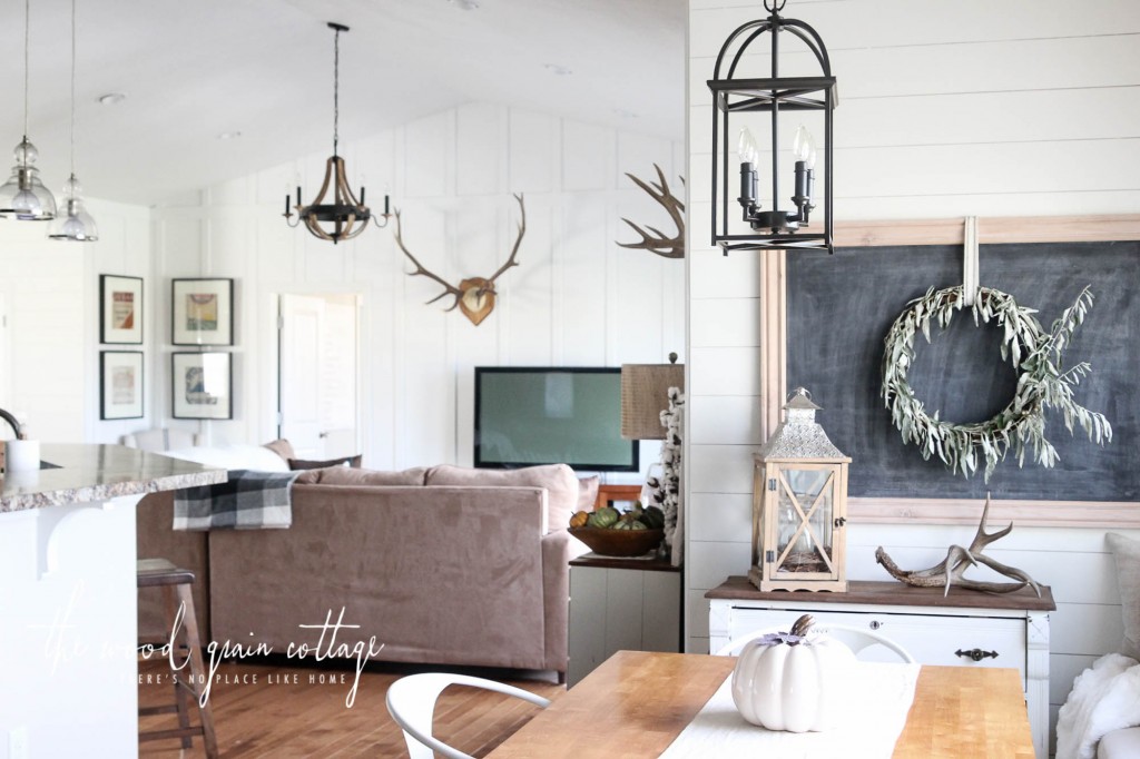 Fresh & Simple Fall Home Tour by The Wood Grain Cottage 