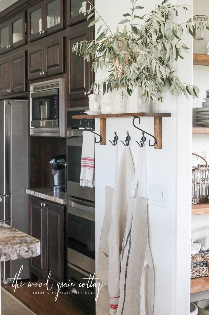 The White Kitchen Wall by The Wood Grain Cottage 