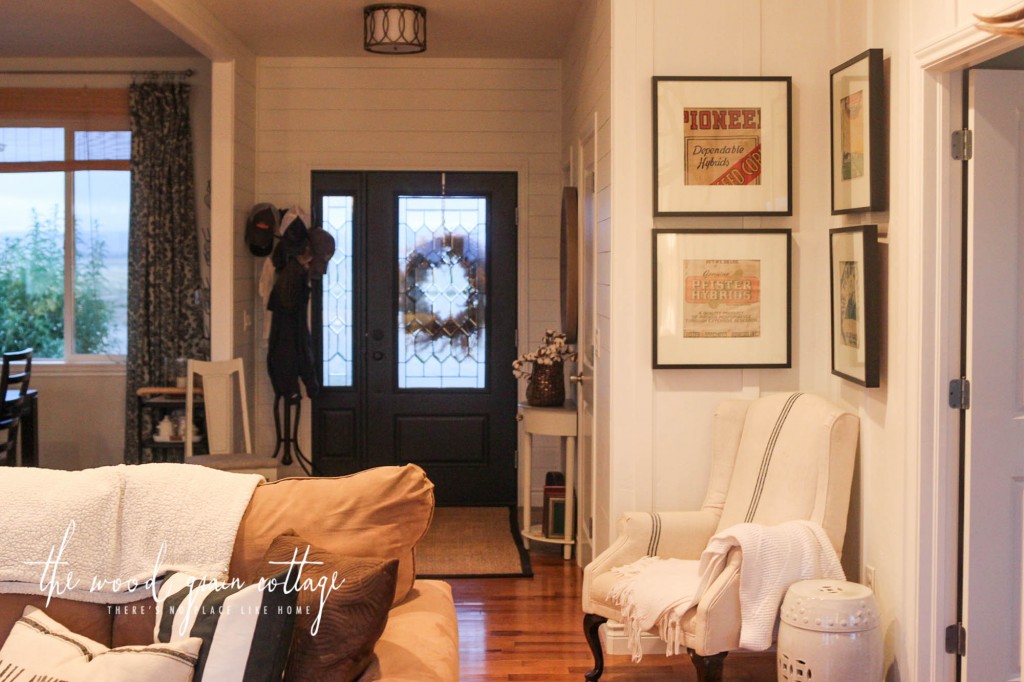 The White Kitchen Wall by The Wood Grain Cottage 